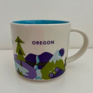 Starbucks Oregon You Are Here Ceramic Coffee Mug